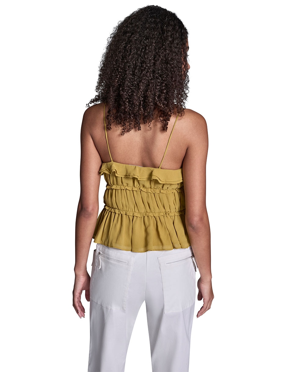 Blusa sin manga para mujer 2