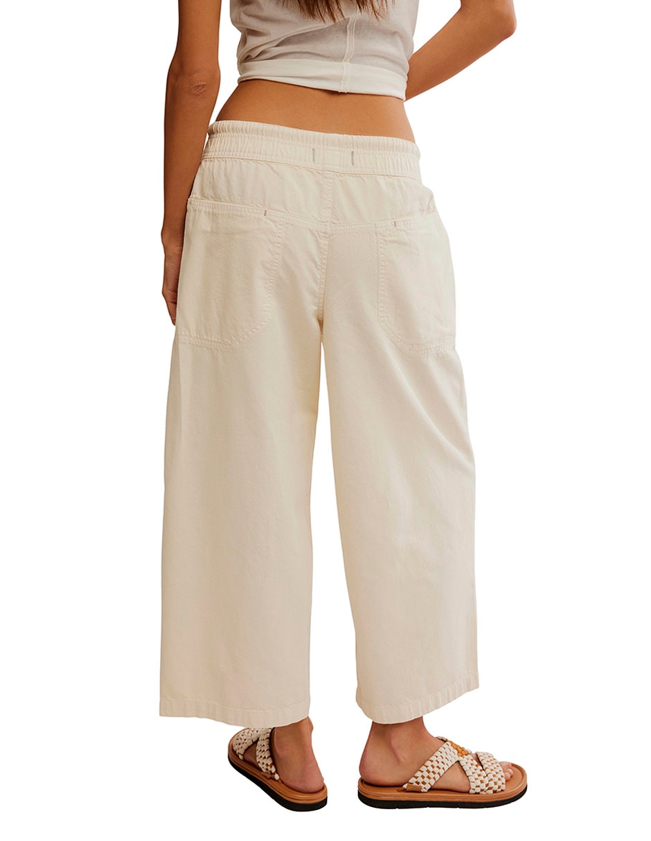 Pantalón acampanado straight para mujer 4