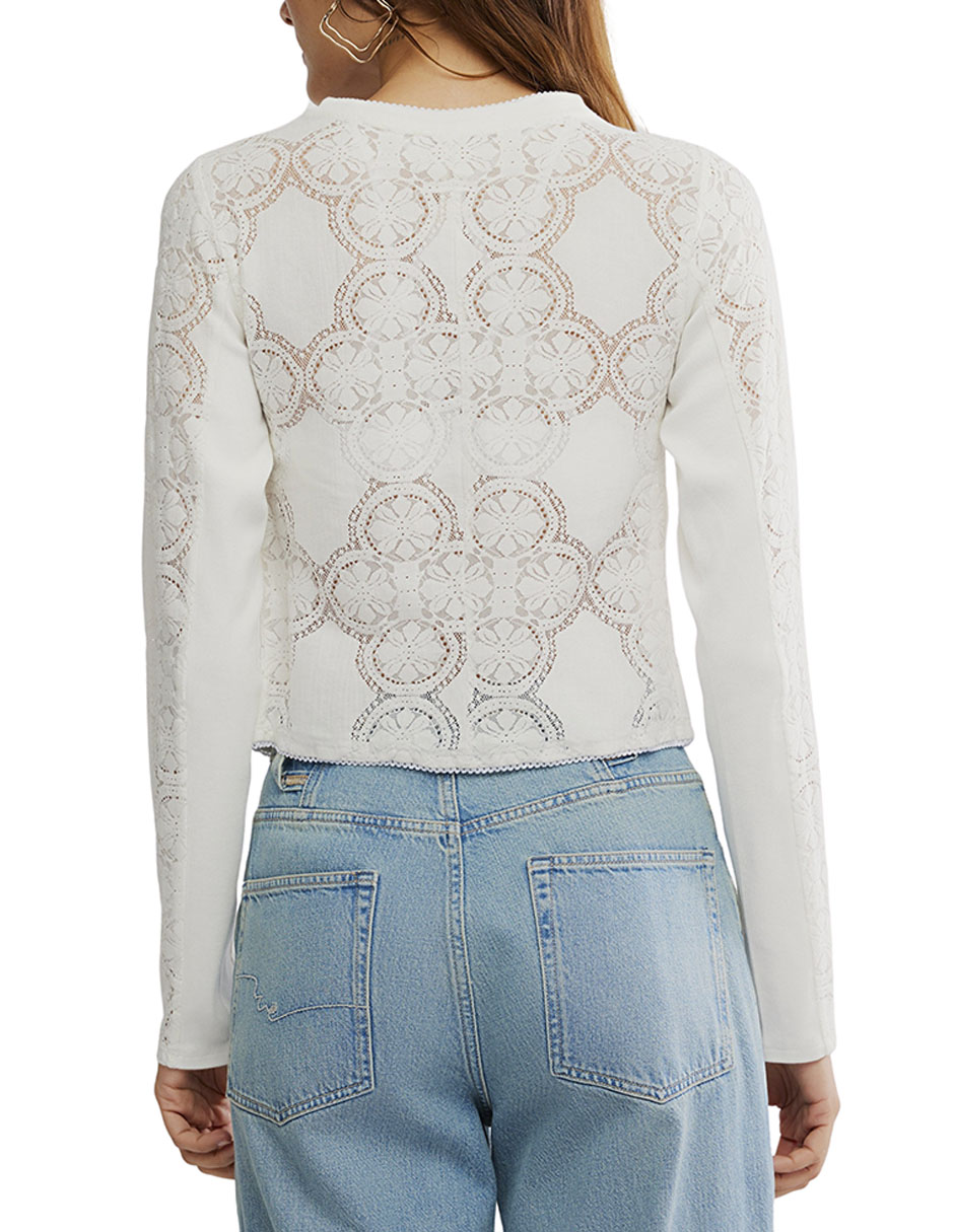 Blusa manga larga para mujer 3