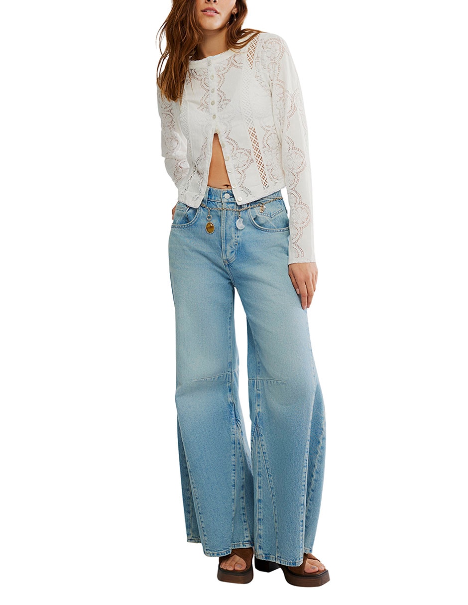 Blusa manga larga para mujer 5