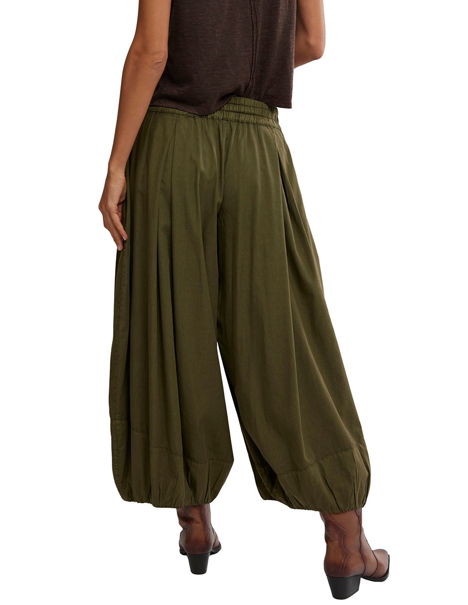Pantalón acampanado baggy para mujer 4