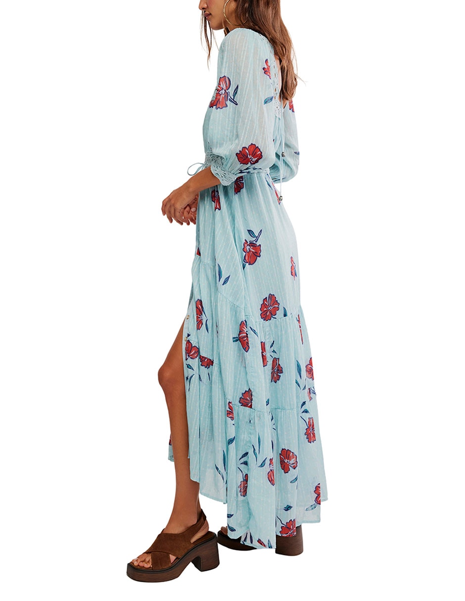 Vestido largo casual para mujer 2