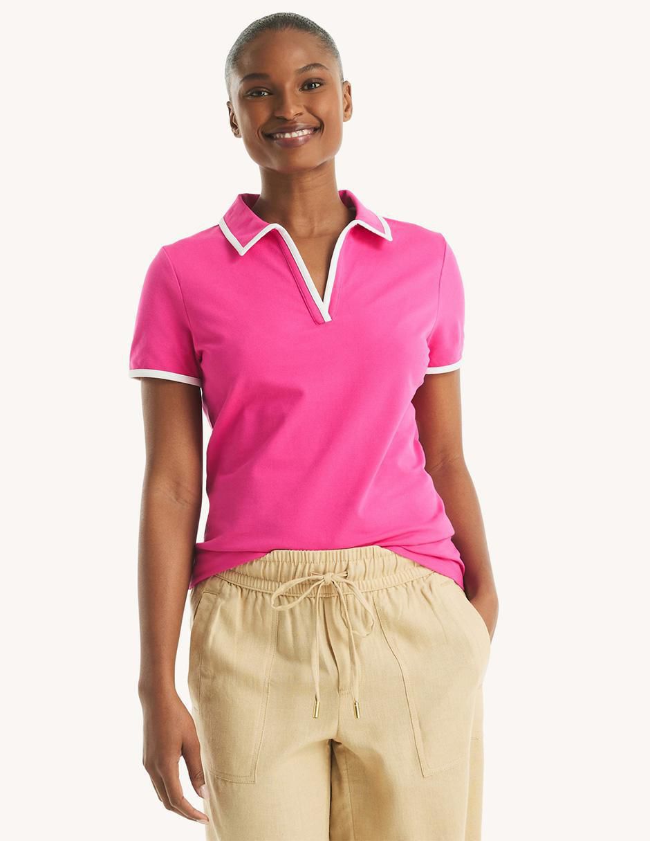 "playera tipo polo/set playera tipo polo" nautica "para mujer"
