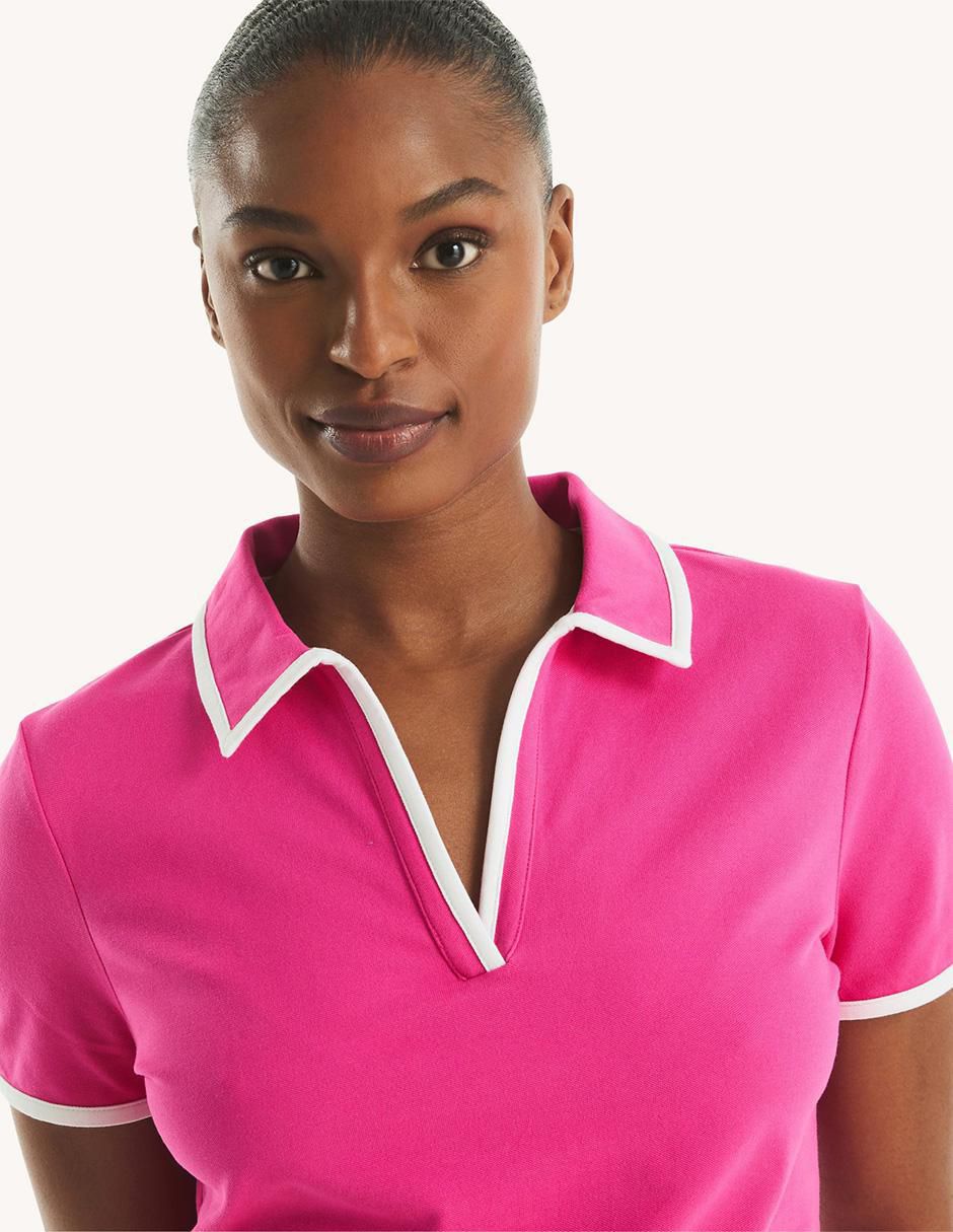 Playera tipo polo para mujer 4