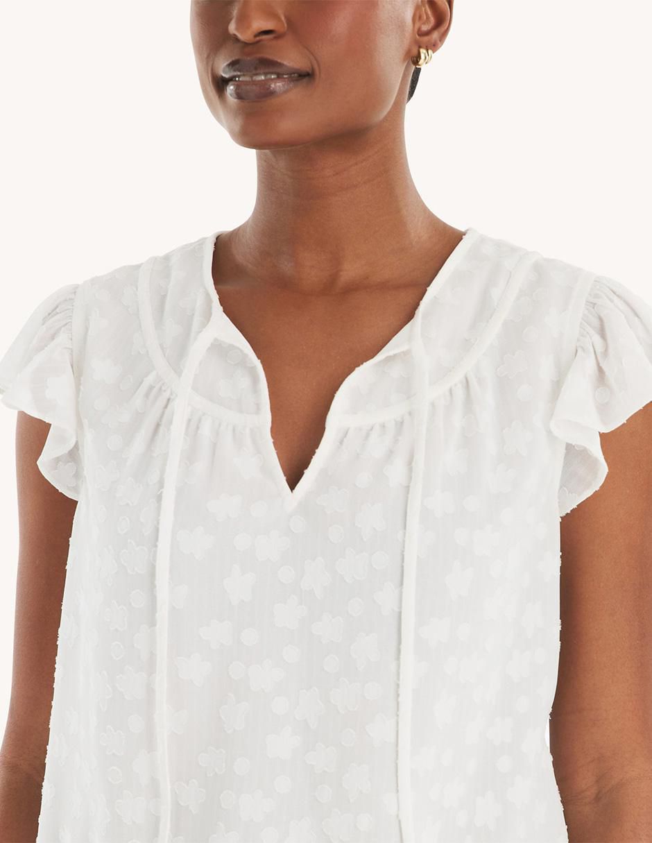 Blusa manga corta para mujer 4