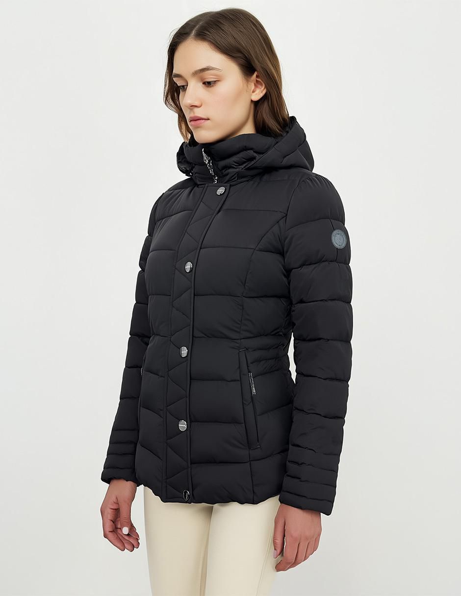 Chamarra acolchada impermeable para mujer 2