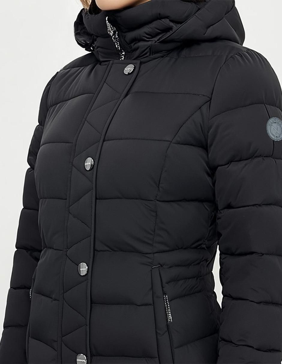 Chamarra acolchada impermeable para mujer 4
