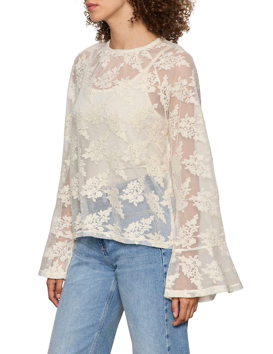 Blusa manga larga para mujer 3