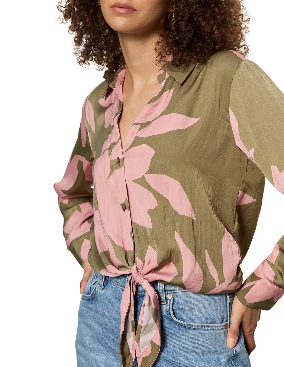 Blusa manga larga para mujer 3