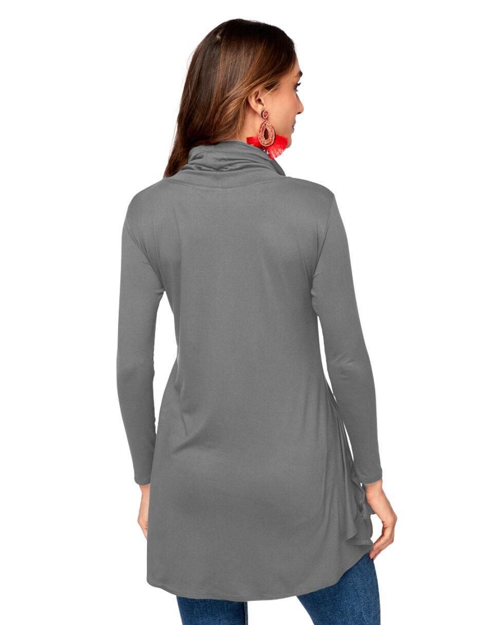 Blusa manga larga para mujer 3