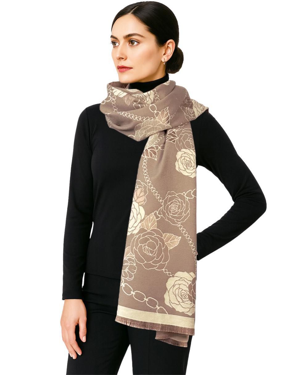 Chal estampado floral 6