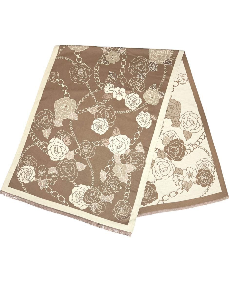Chal estampado floral 8