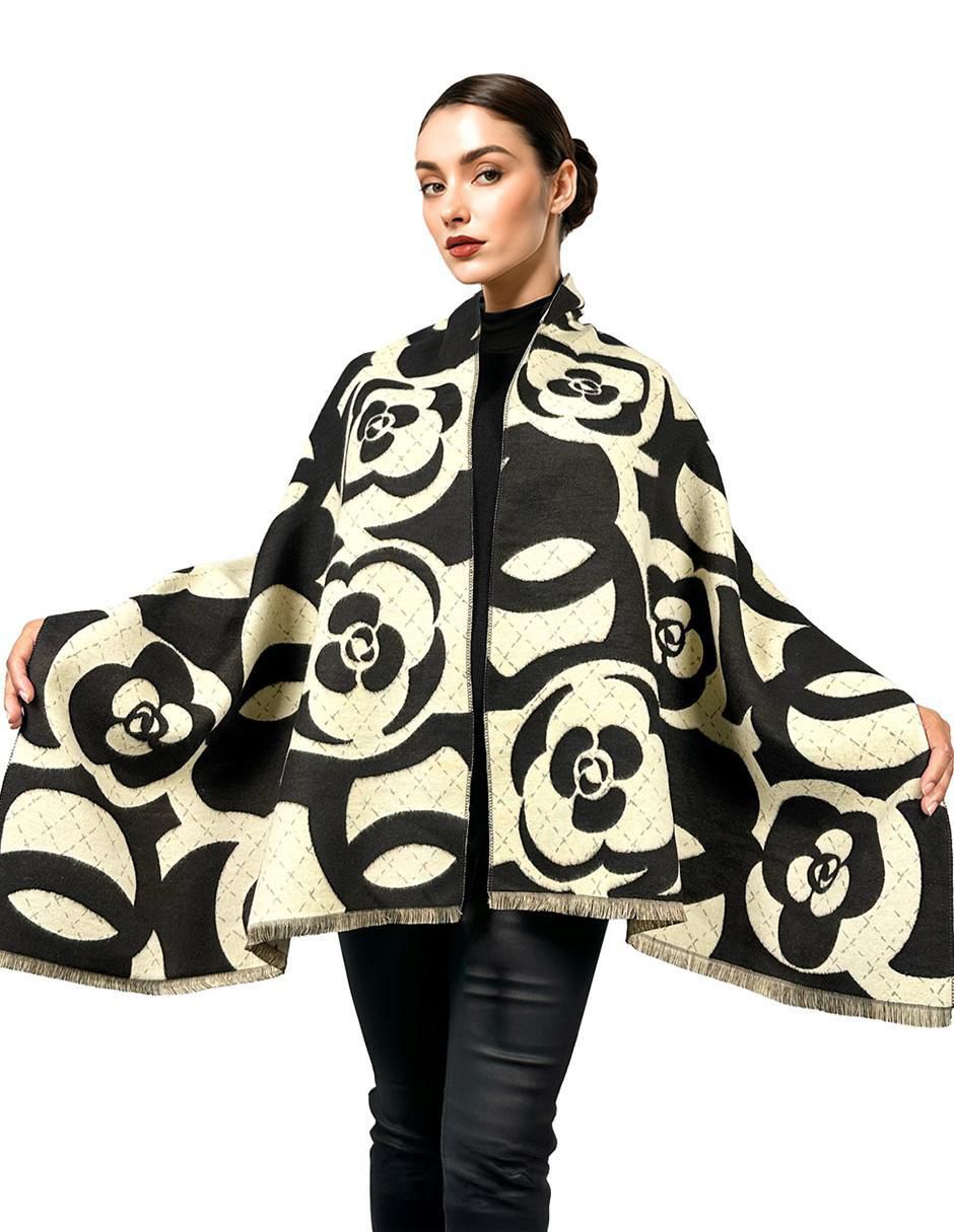 Chal estampado floral
