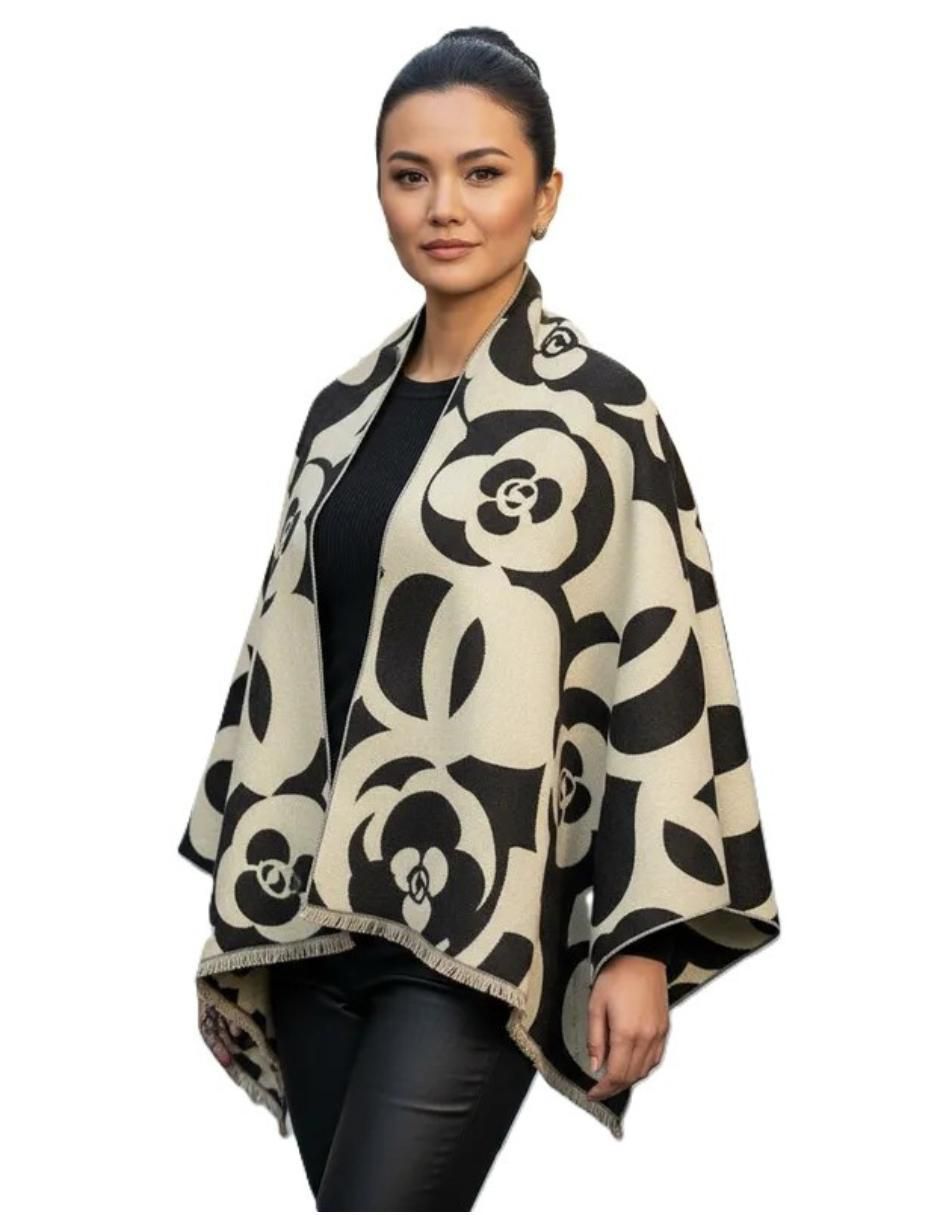 Chal estampado floral 10