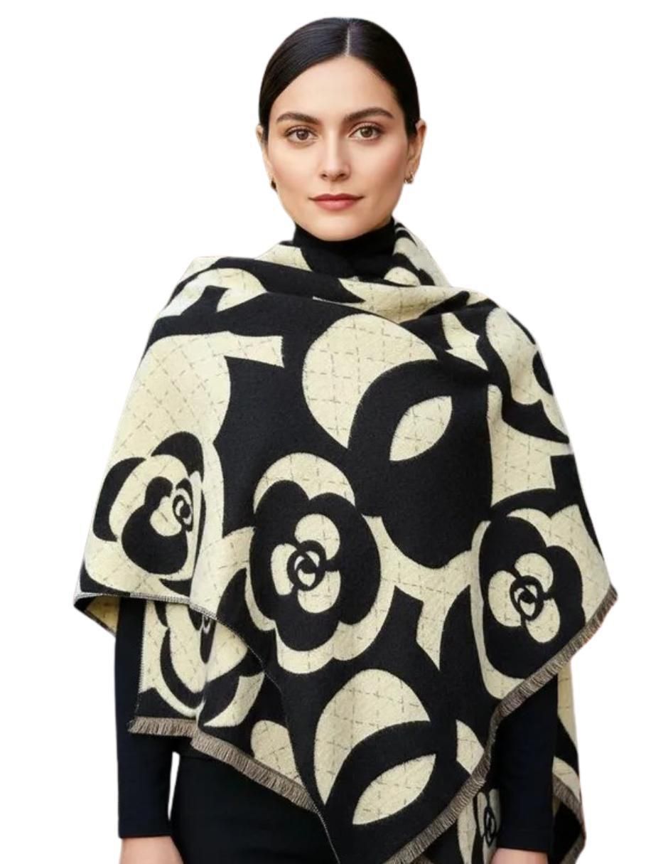 Chal estampado floral 11