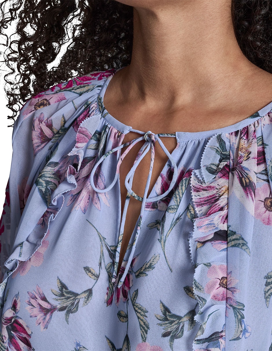 Blusa manga larga para mujer 5