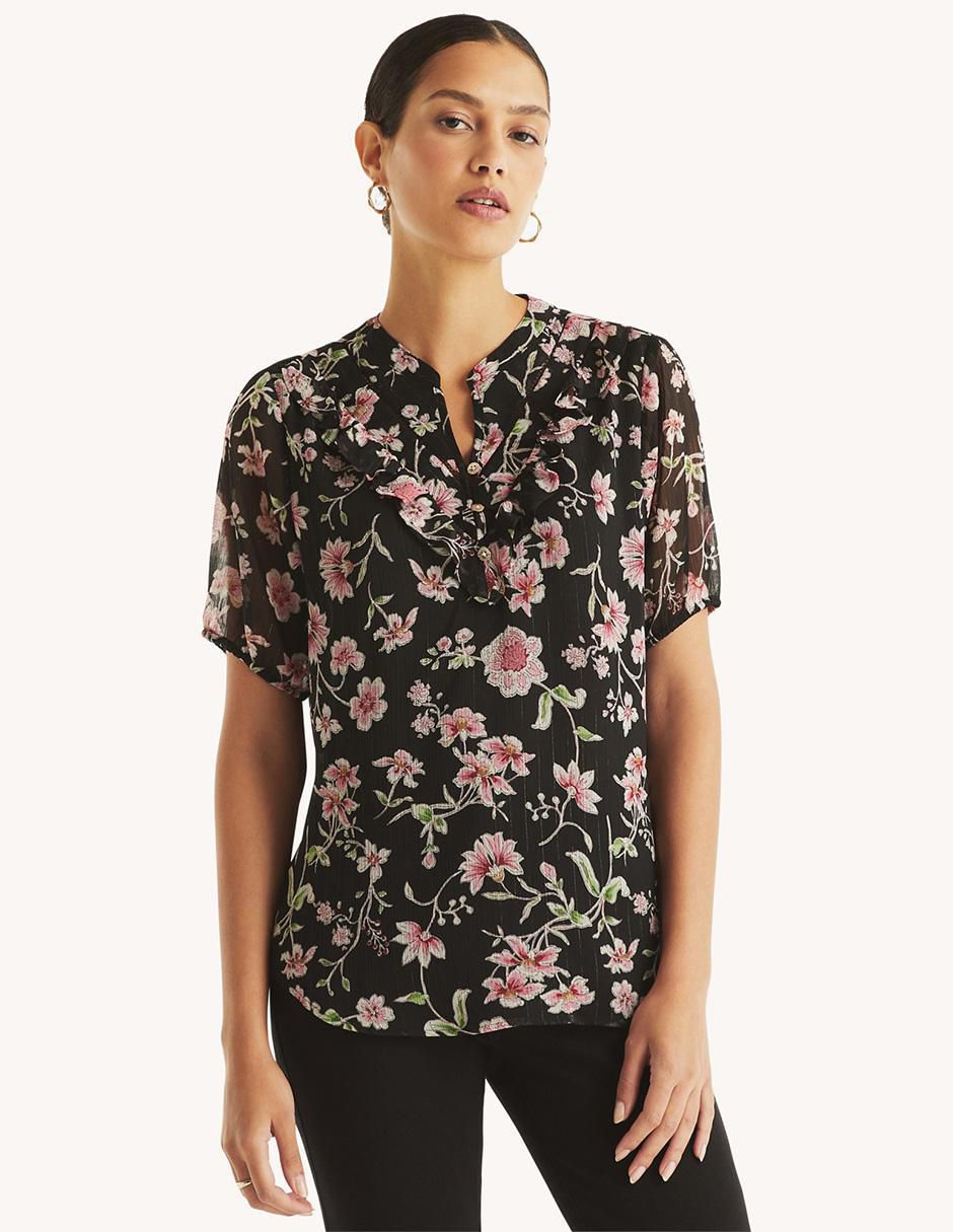 Blusa manga al codo para mujer Blusa manga al codo para mujer