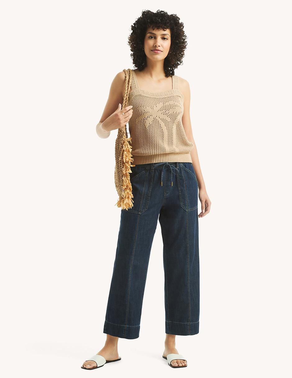 Pantalón capri regular para mujer 2