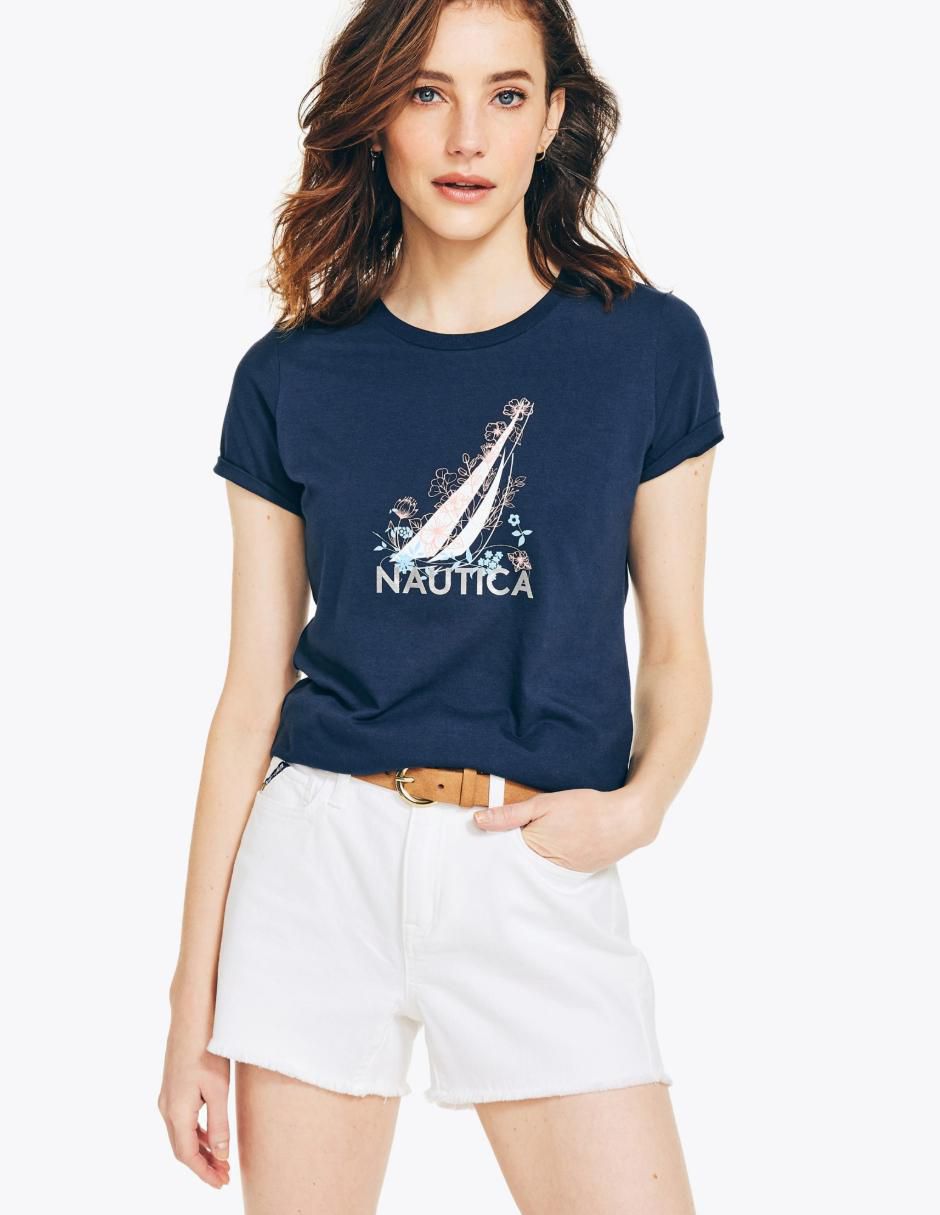 Playera manga corta ES 26 cuello redondo para mujer Playera manga corta ES 26 cuello redondo para mujer