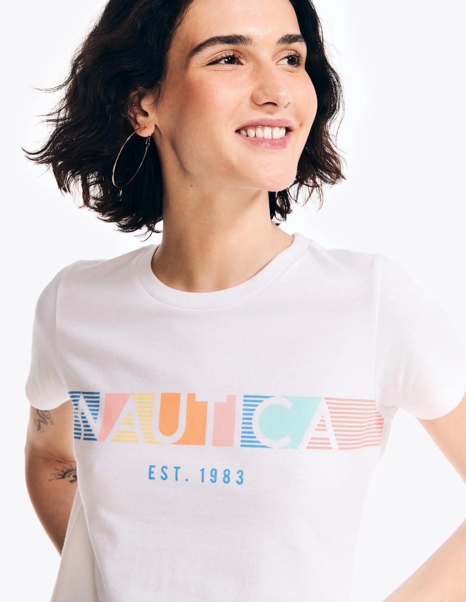 Playera manga corta cuello redondo para mujer 2