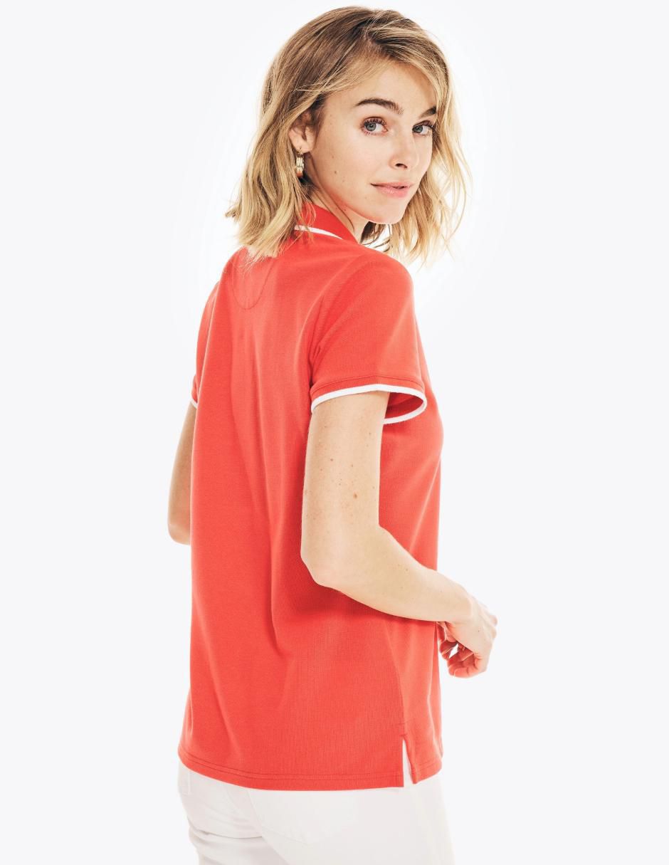 Playera tipo polo para mujer 4