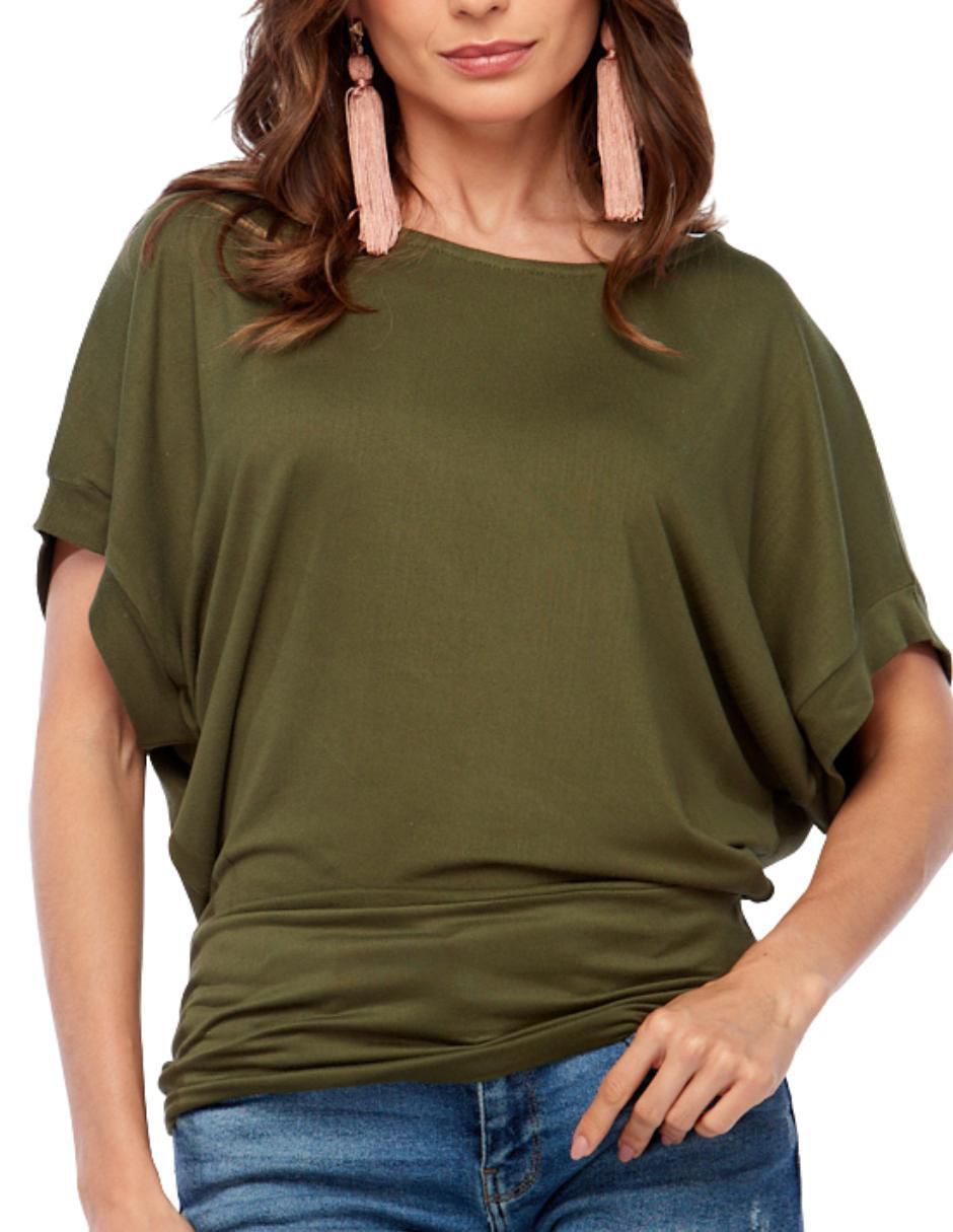 Blusa manga corta para mujer 2