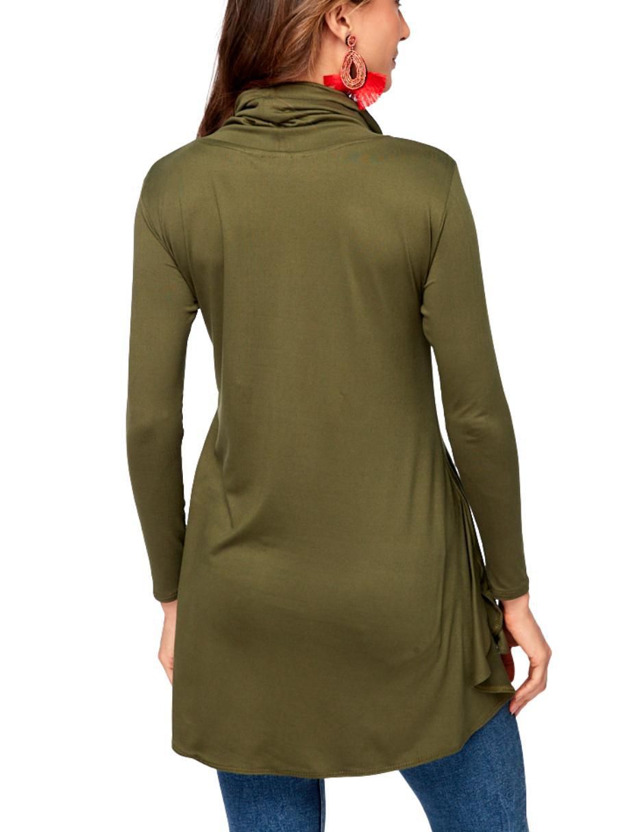 Blusa manga larga para mujer 3