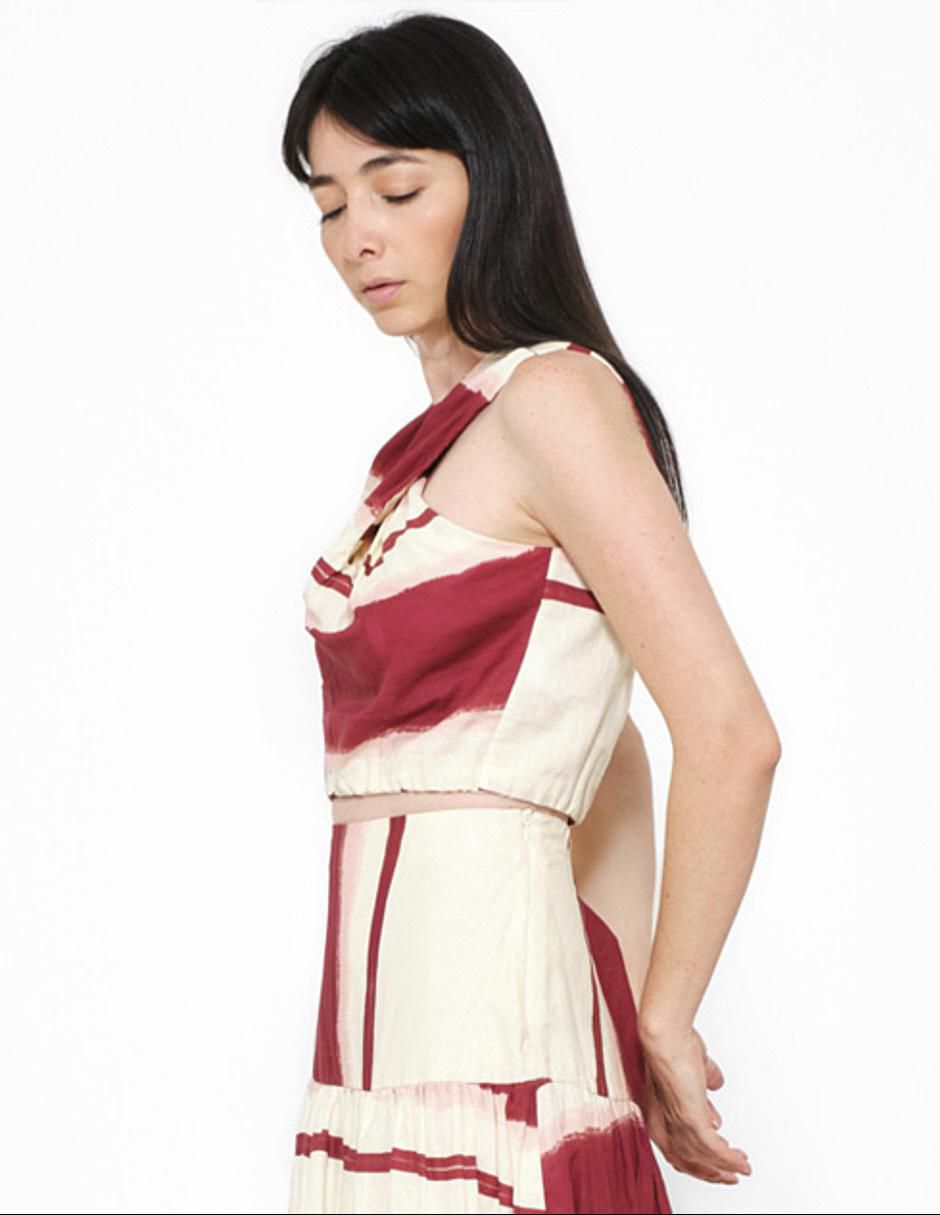 Blusa sin manga para mujer 3