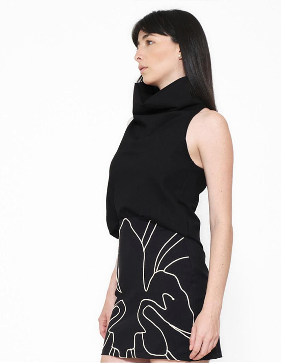 Blusa padova basicos "manga" sin manga "para mujer"