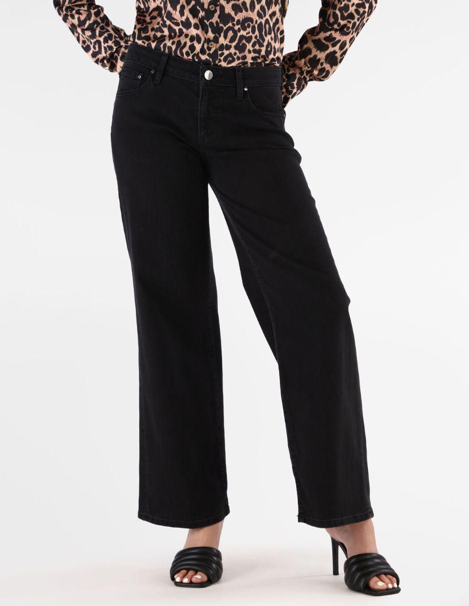 Jeans relajado corte cintura para mujer Jeans relajado corte cintura para mujer