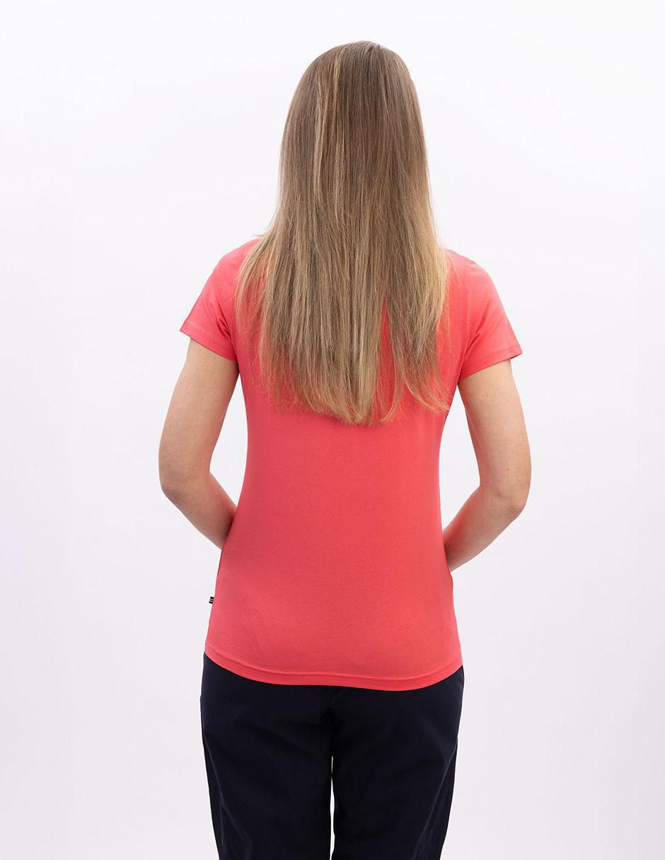 Playera manga corta Kiba cuello redondo para mujer 4