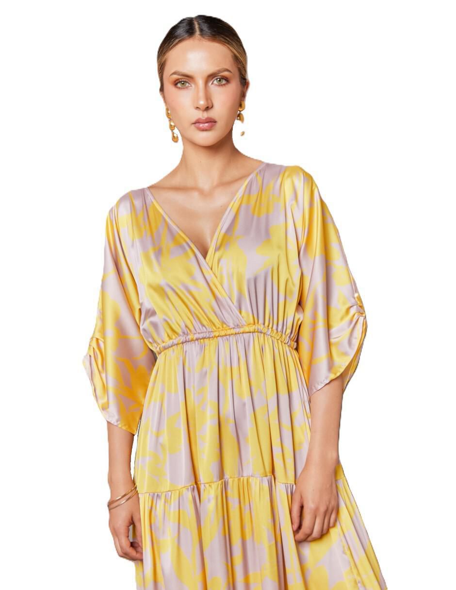 Vestido maxi casual Sunshine para mujer 4