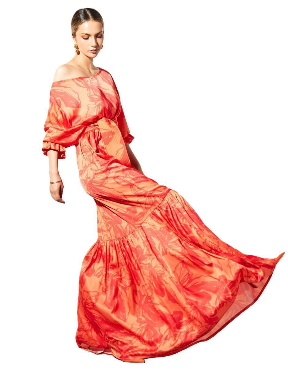 Vestido maxi casual Luna para mujer 3