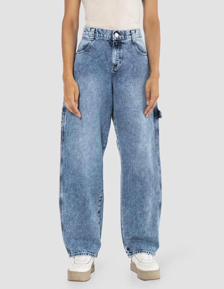 Jeans cargo baggy Moda para mujer