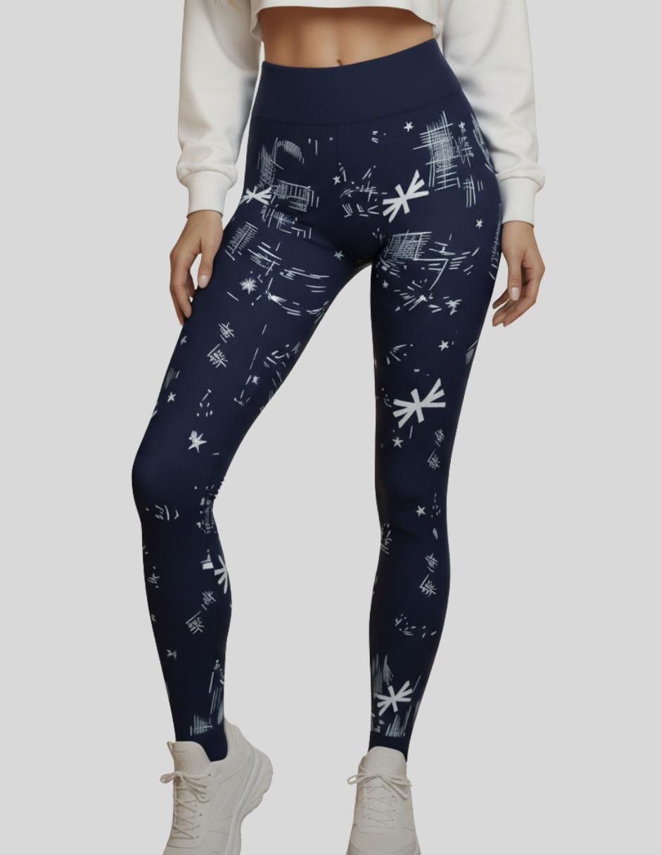 Set legging cintura alta con elástico para mujer