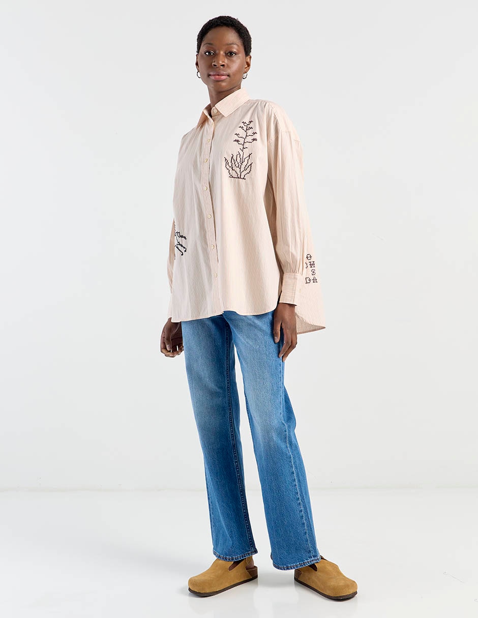 Jeans straight para mujer 3