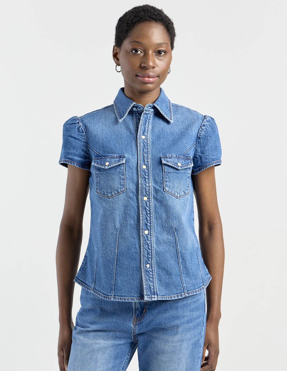 Blusa Scotch & manga corta para mujer