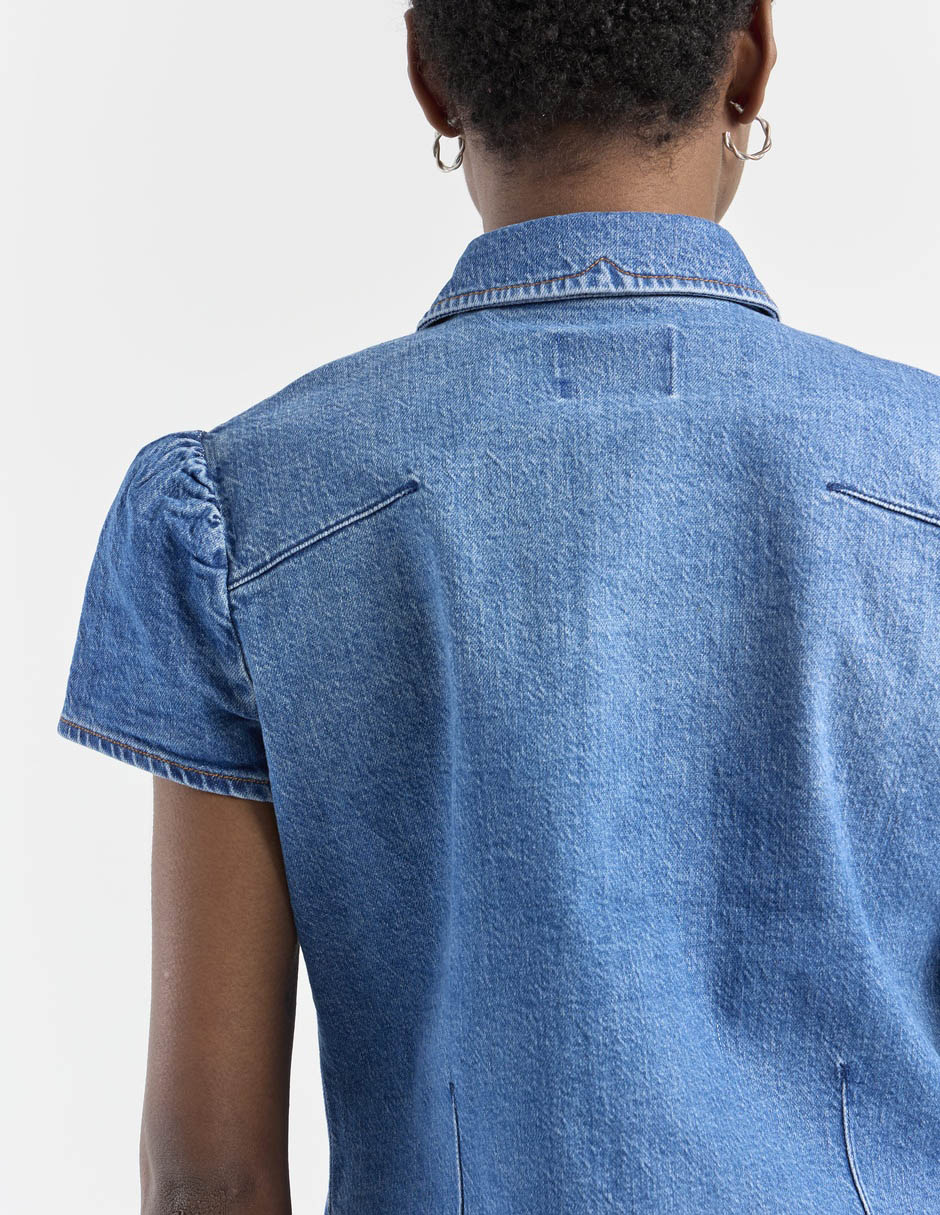 Blusa Scotch & manga corta para mujer 5