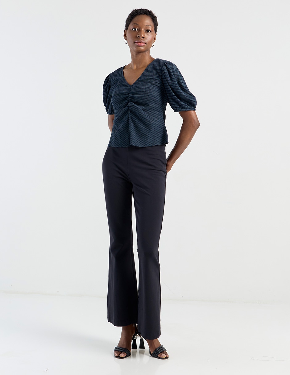 Blusa manga corta para mujer 2