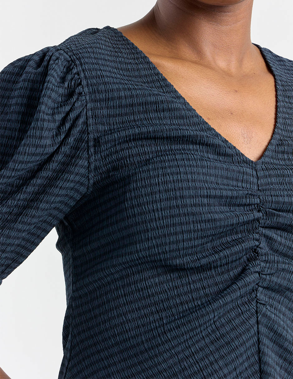 Blusa manga corta para mujer 4