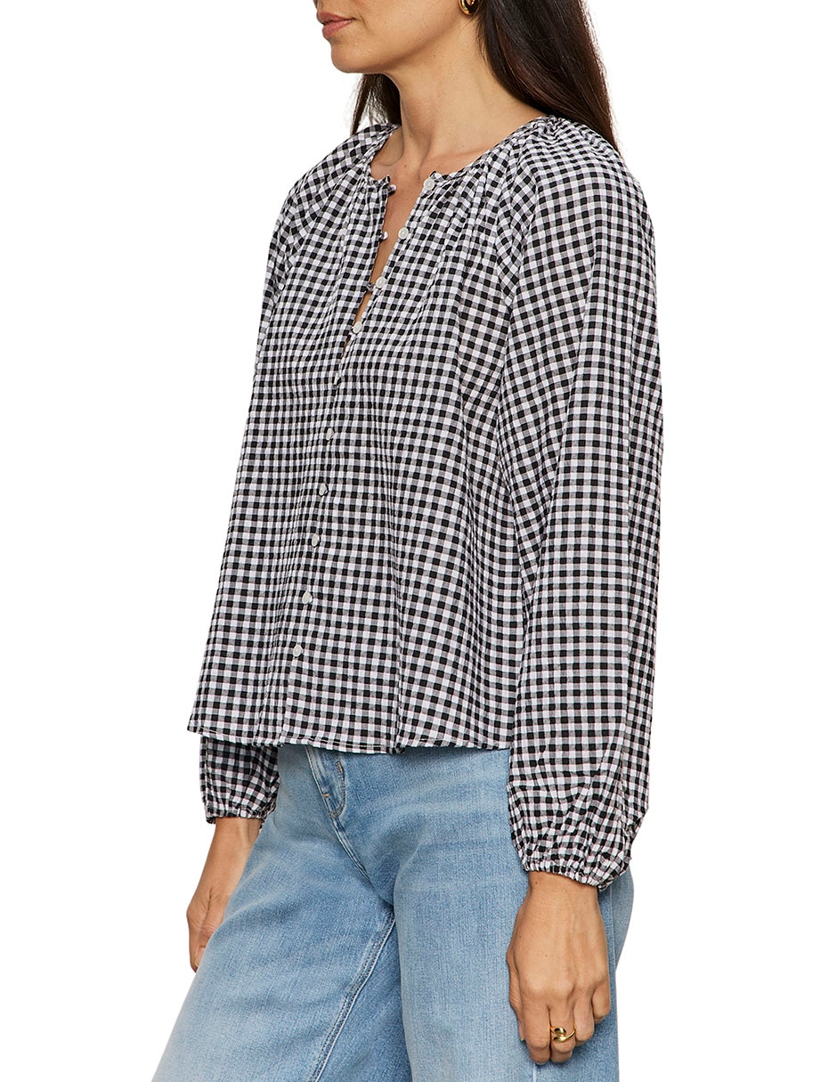 Blusa manga larga para mujer 3