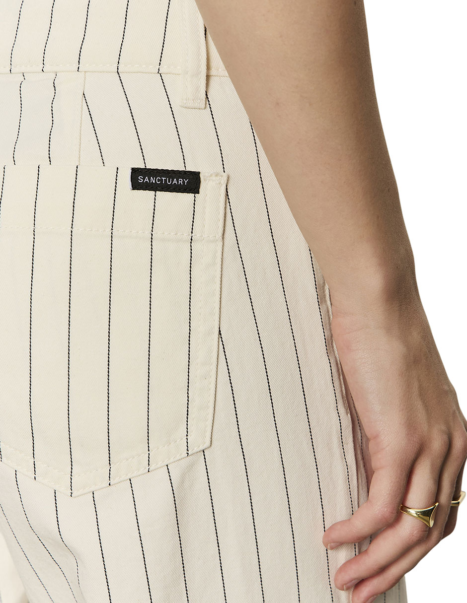 Jeans wide leg cintura para mujer 5