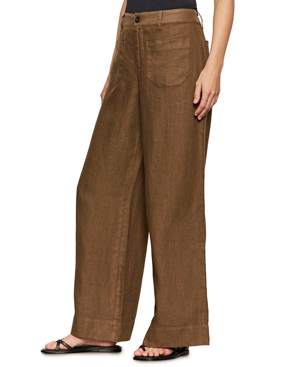 Pantalón relaxed wide leg para mujer 3