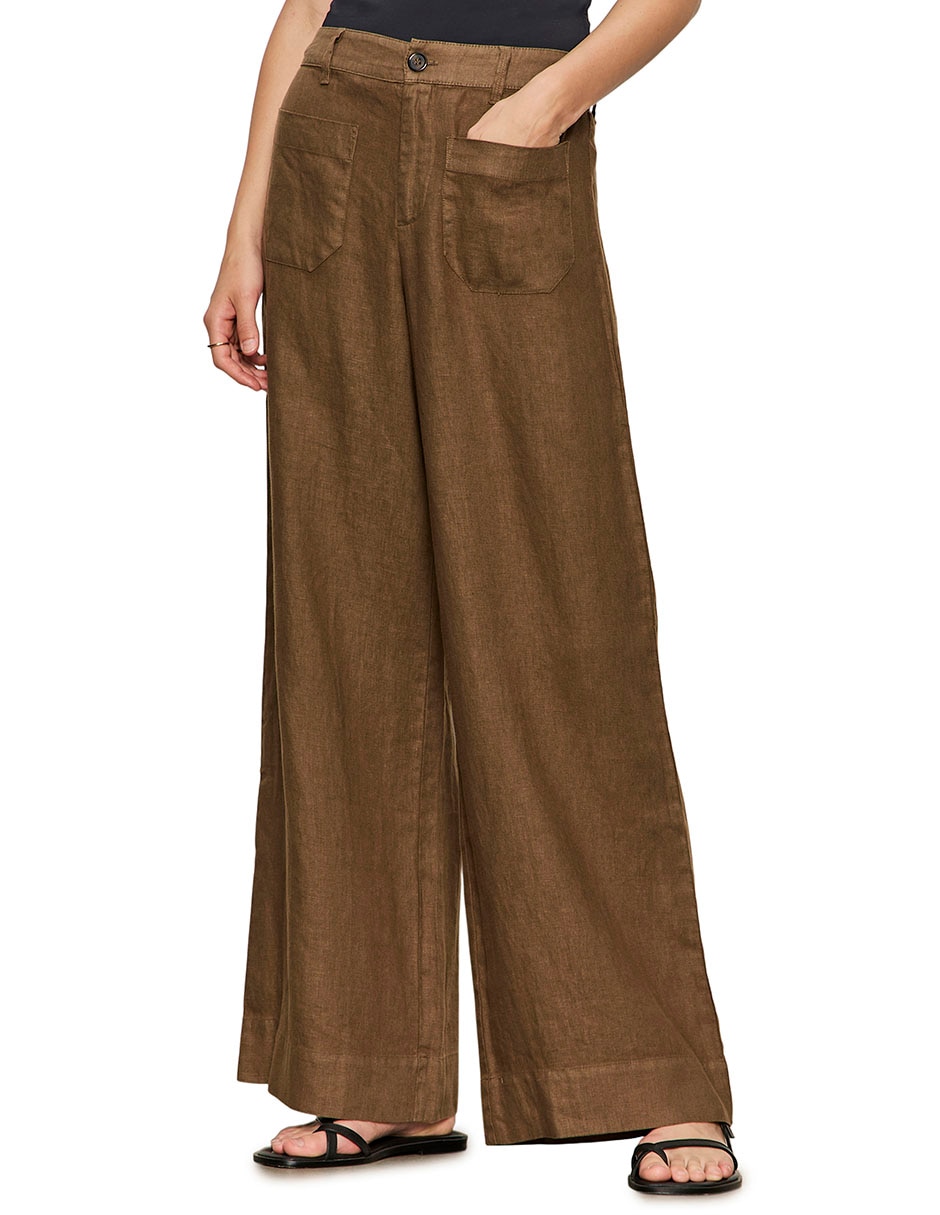 Pantalón relaxed wide leg para mujer 4