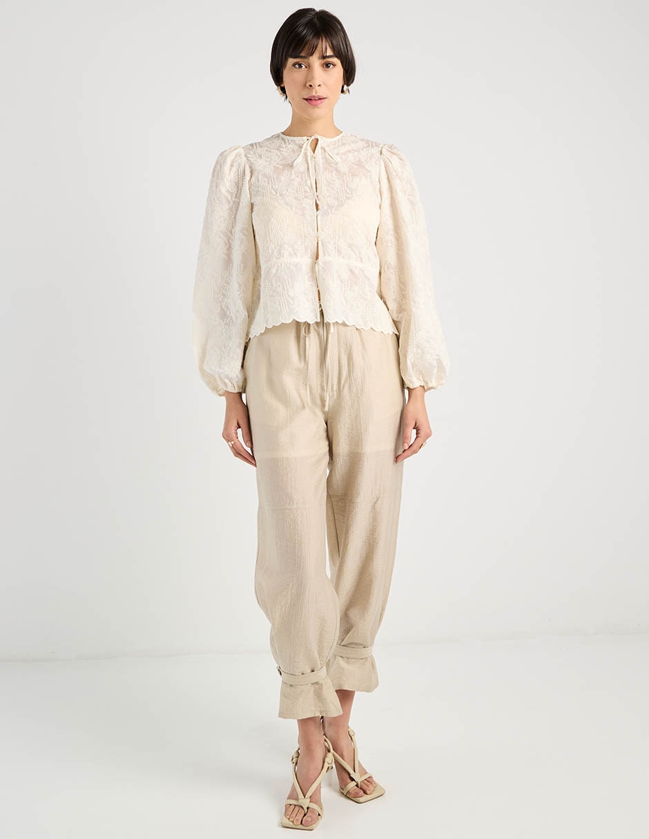 Pantalón relajado para mujer 3