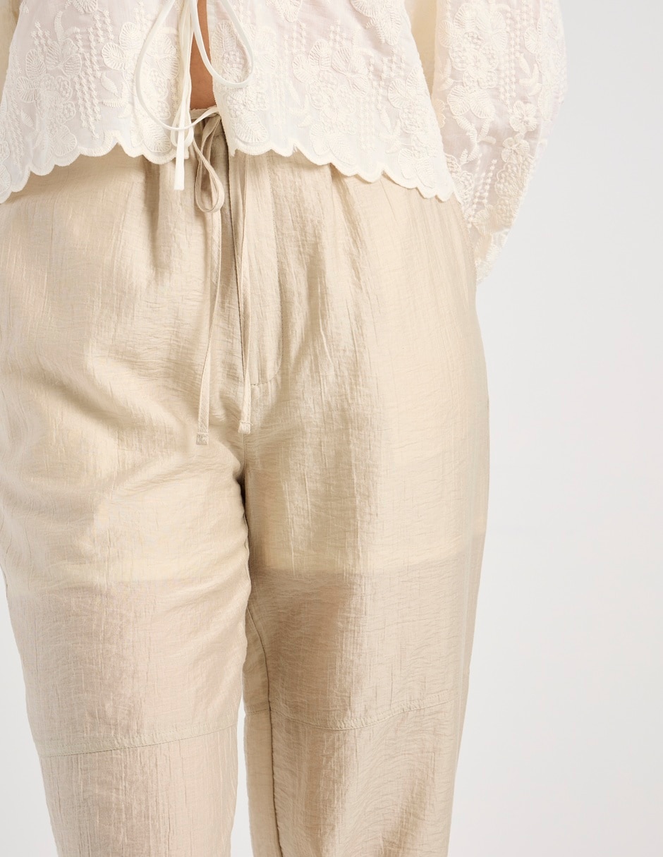 Pantalón relajado para mujer 4