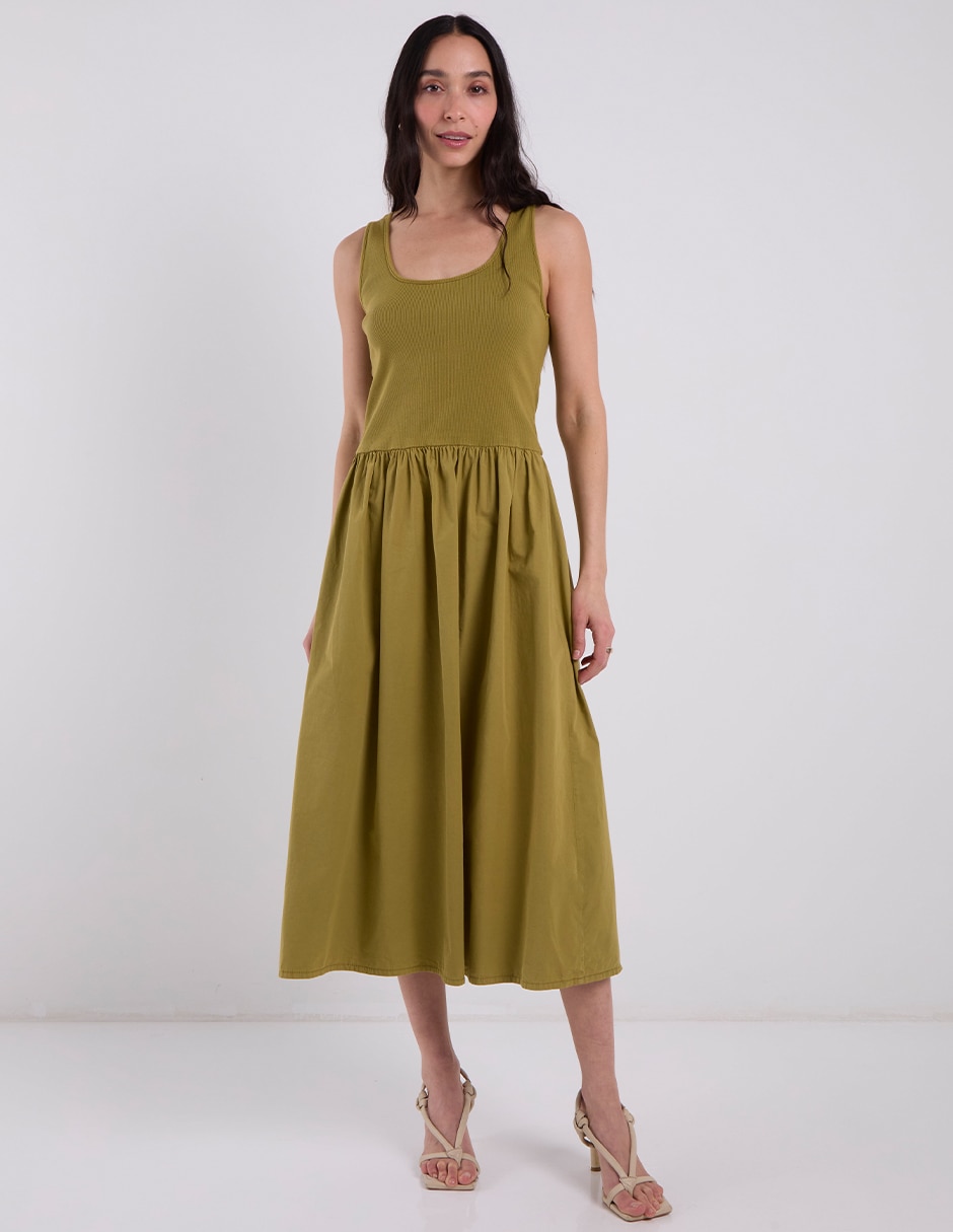 Vestido midi casual para mujer 2