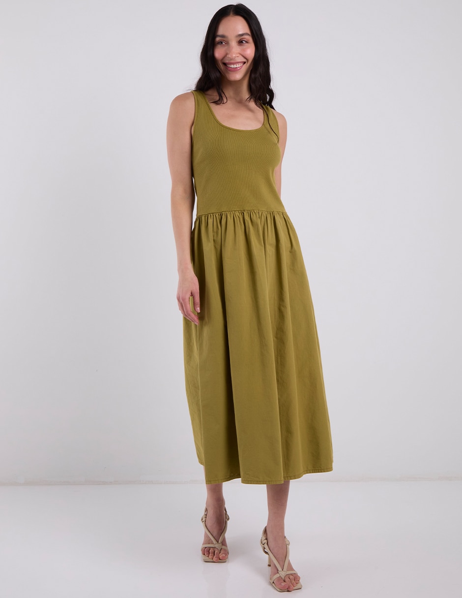 Vestido midi casual para mujer 3