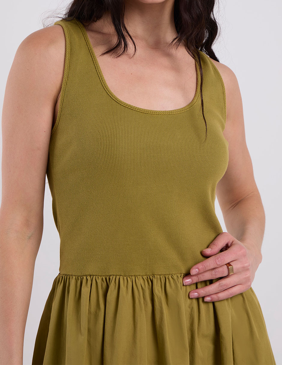 Vestido midi casual para mujer 4