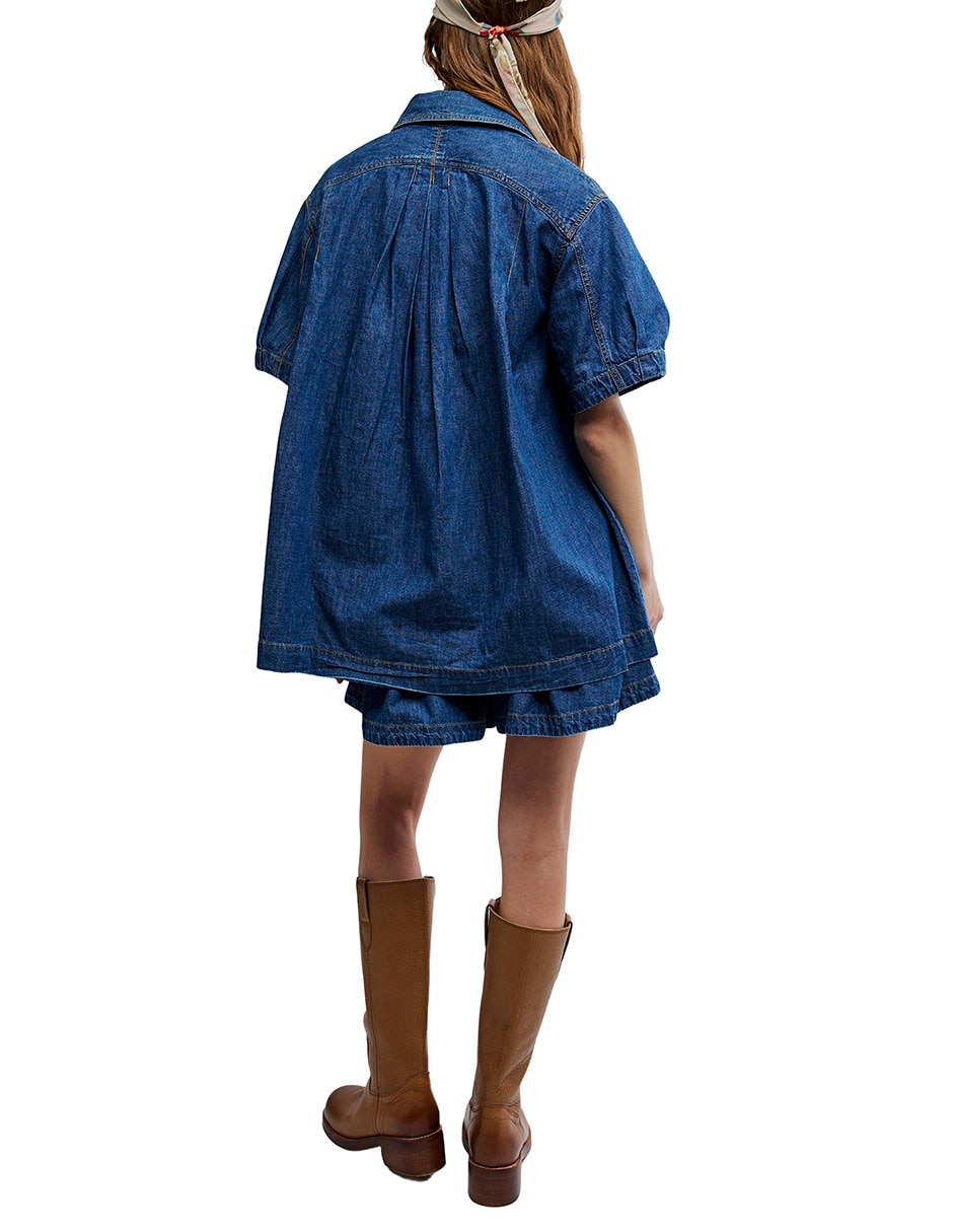Conjunto de mezclilla para mujer 2